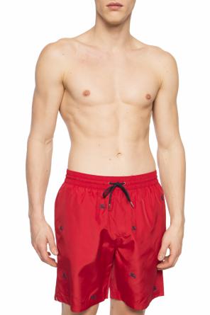 Logo-embroidered swim shorts, zdjęcie 2 Logo-embroidered swim shorts od Burberry